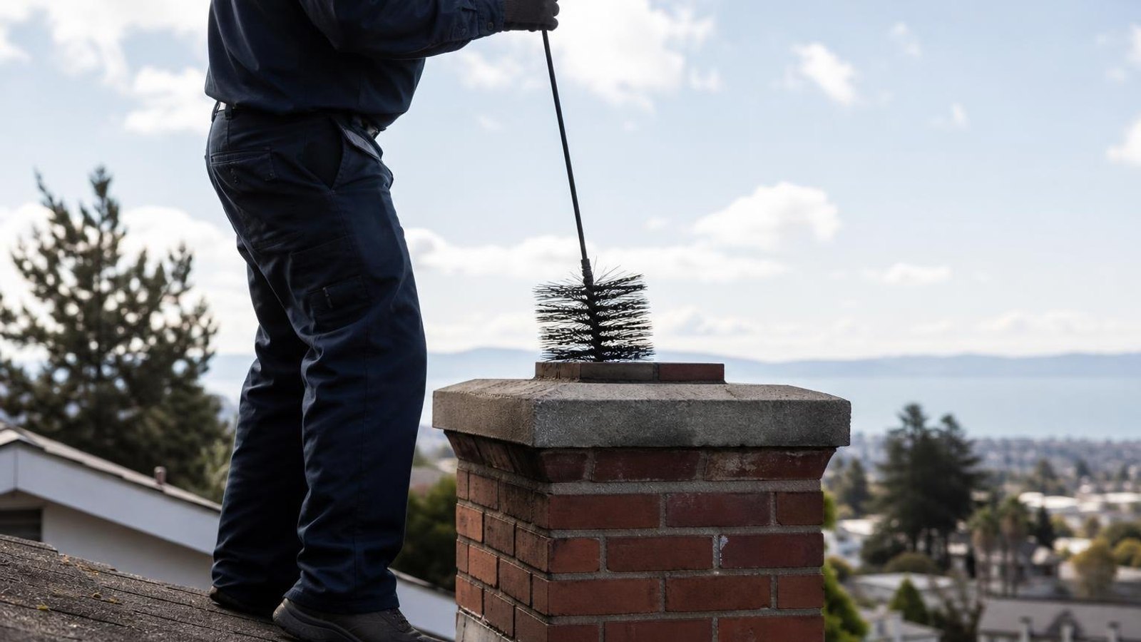 Local chimney sweep & inspection for Burlingame homes